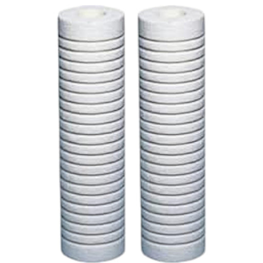 Grooved whole-house replacement water filter cartridge, 5 micron, compatible with AP110-NP models