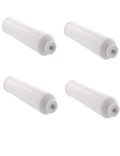 CFS Inline Coconut GAC Water Filters – 4 Pack – 2000 Gal – 1/4" NPT
