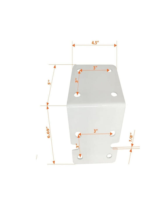 Mounting bracket for Big Blue 10-inch and 20-inch filter housings