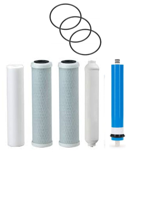 5-stage reverse osmosis replacement filter set, compatible with Avanta Pure APPRO-50 RO systems