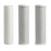 3-pack carbon block whole house replacement water filter cartridges, white, compatible with model 560002