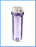 10-inch clear/black filter housing with 3/4-inch ports, for water filtration and hydroponic systems