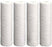 CFS – 4 Pack Polypropylene Sediment Water Filter Cartridges Compatible with American Plumber W5P Models – Reduces Sediment, Dirt & Rust – Whole House Replacement Water Filter Cartridge – 5 Micron