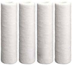 CFS – 4 Pack Polypropylene Sediment Water Filter Cartridges Compatible with American Plumber W5P Models – Reduces Sediment, Dirt & Rust – Whole House Replacement Water Filter Cartridge – 5 Micron