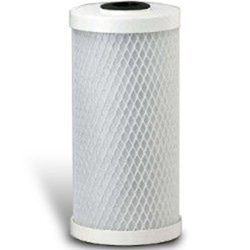 Carbon water filter cartridge, 4.5 x 9.75 inches, compatible with Whirlpool WHKF-WHPCBB