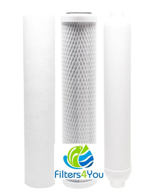 Replacement filter kit for Pentek RO-2550 reverse osmosis system