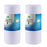 CFS String Wound Water Filter Cartridges – 2 Pack – 5 Micron – 4.5" x 10" – Fits PC10, 84637