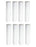 CFS Polypropylene Sediment Filter Cartridges – 8 Pack – 5 Micron – 10" – Fits GE GXWH04F