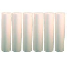 CFS 6-Pack Polypropylene Sediment Filter – 5 Micron – 10" x 2.5" – Fits GE GXWH04F, GXWH20F, GXWH20S, GXRM10