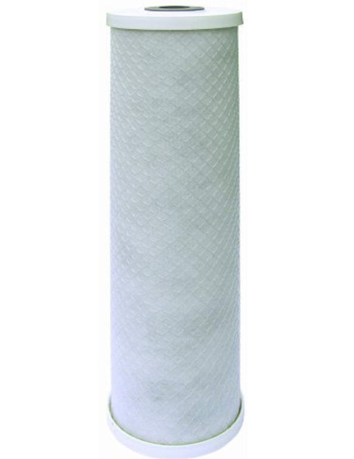 Green coconut carbon filter cartridge, 20 x 4.5 inches, compatible with Hydro-Logic 22006 Big Boy systems