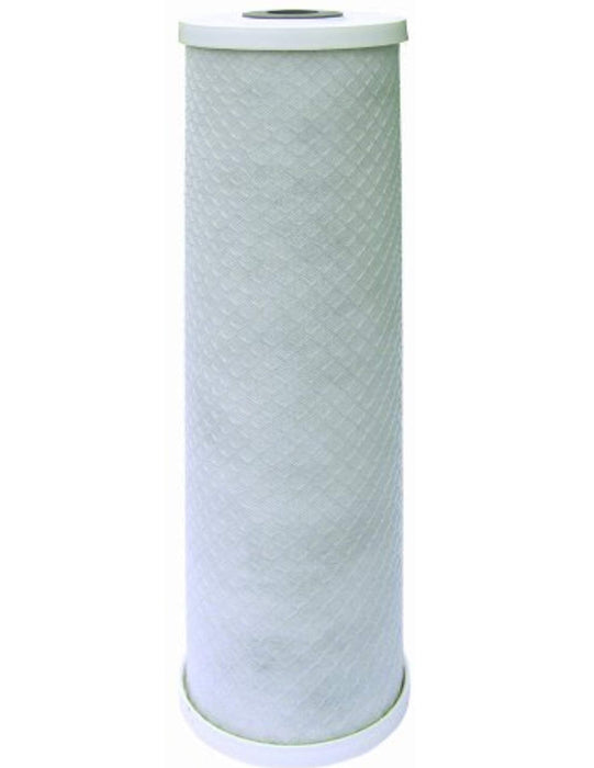 Green coconut carbon filter cartridge, 20 x 4.5 inches, compatible with Hydro-Logic 22006 Big Boy systems