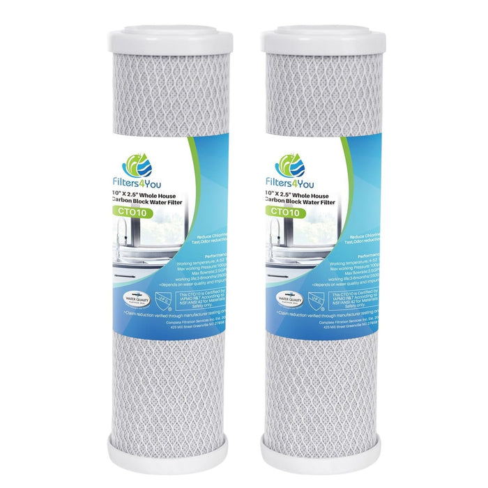 CFS Compatible with WCBCS975RV Carbon Block Water Filter Cartridge