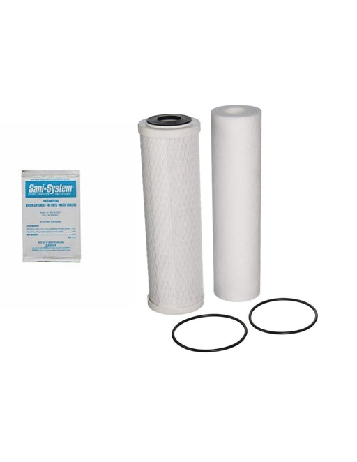Sediment and carbon filter pack, compatible with Kenmore Ultrafilter 625.347120 and 42-34370