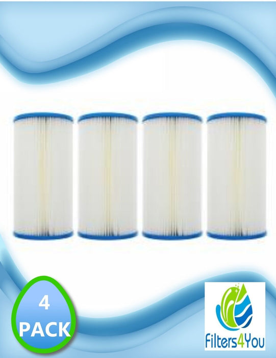 4-pack whole house pre-filtration sediment filters, compatible with GE FXHSC, Pentek R50-BB, and DuPont WFHDC3001 models