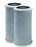 Carbon High Flow Filter Compatible with HDX HDX4CF4 by CFS – 4 Pack