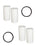 Replacement filter cartridge and O-rings compatible with GE GXWH30C, GXWH35F, GXWH40L models and WS03X10039