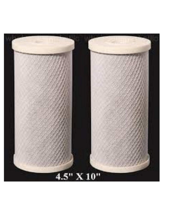 2-pack heavy-duty carbon/sediment water filter cartridges, 5 micron, compatible with FXHTC and RFC-BBSA models