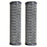 2-pack universal carbon filters for whole house and RV water systems, standard capacity, gray, compatible with CUF1252