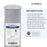 CFS Coconut Carbon Block Water Filters 4-Pack – 2.5" x 10" – 5 Micron – Reduces Chlorine Taste & Odor – Fits CB-25-1005