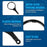 CFS - 1 Pack Water Filter Housing Wrench Compatible with PWF45W, AP802 & Wide Body Filters – Durable Spanner Tool for RO Systems & Under Sink Filters