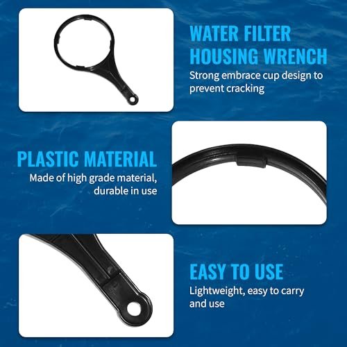 CFS - 1 Pack Water Filter Housing Wrench Compatible with PWF45W, AP802 & Wide Body Filters – Durable Spanner Tool for RO Systems & Under Sink Filters