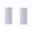2-pack carbon block water filter cartridges, 25 micron, 10 x 4.5 inches, compatible with FXHTC and RFC-BB models, white