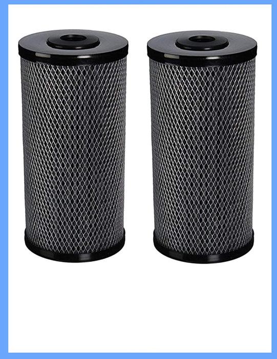 CFS – 2 Pack Carbon Water Filters Compatible with Pentek NCP-BB Models – Whole House Replacement Filter Cartridge – 9-3/4" x 4-1/2"