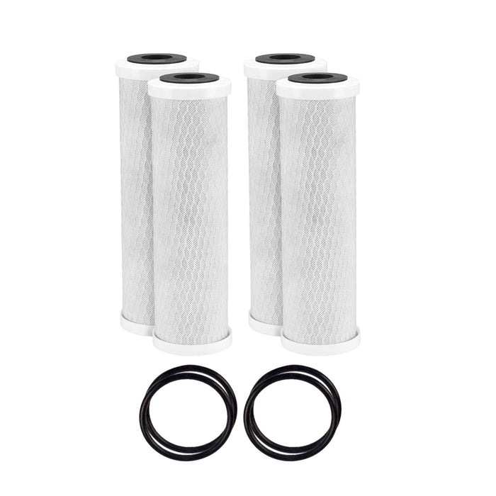 CFS – 10” Activated Carbon Water Filter Cartridge Compatible with 202000 Models – Remove Bad Taste and Odor – Whole House Replacement Filter Cartridge – 5 Micron