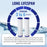 CFS Pleated Polyester Sediment Water Filter 10"x2.5" Universal Whole House Pre-Filter Compatible with AO Smith 20 Micron Sediment Water Filters AO-WH-PRE-RP2 FM-50-975