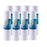 CFS – 8 Pack Polypropylene Sediment Water Filter Cartridges Compatible with GE GXWH04F, GE HOUSEHOLD PRE-FILTRATION SYSTEM – Replacement Filter Cartridge – Universal 10" Cartridge – 5 Micron