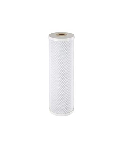 Carbon block filter, 5 micron, 2.5 inch OD x 9-7/8 inch length, compatible with CB-25-1005