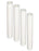 4-pack sediment prefilter cartridges, 0.5 micron, 20 inches, white, compatible with EQ-304-20 whole house filtration systems