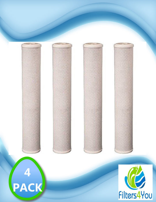 4-pack replacement primary filter cartridges, compatible with Manitowoc Ice K-00174 and Tri-L systems