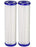2-pack Big Blue pleated sediment water filter replacement cartridges, 5 micron, 20 inches, compatible with ECP5-BB and AP810-2
