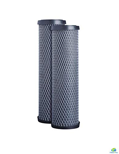 2-pack taste and odor filter cartridges for under-sink or countertop systems, model 42-34370