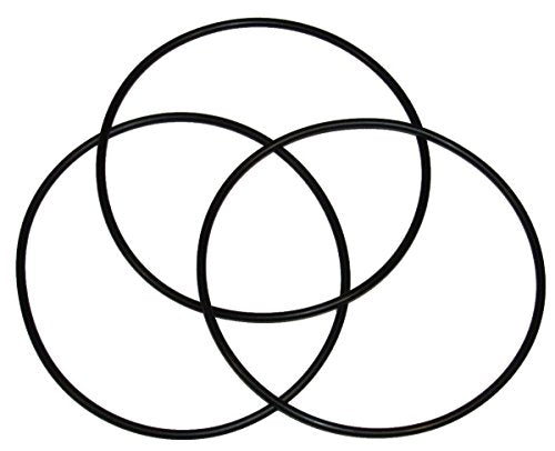 3-pack replacement O-rings, model OR-233, compatible with Ace and other filter housings