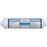 Inline coconut carbon filter, 2 inch OD x 10 inch length, 1/4-inch FNPT, compatible with Hydronix ICF-10