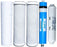 5-piece universal reverse osmosis replacement filter set with 50 GPD membrane