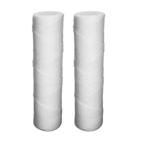 2-pack string-wound household water filters, compatible with HDX HDX2SF4 universal systems