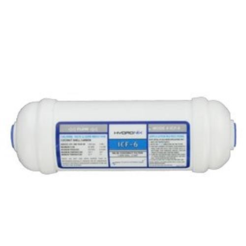 Scale-reducing inline whole house humidifier filter, compatible with Humiditreat systems