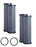Carbon water filter cartridge, 9.75 x 2.5 inches, compatible with C-1, WFPFC8002, FXWTC, and SCWH-5 models