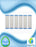 6-pack pleated sediment water filter cartridges, 1 micron, 10 x 2.5 inches standard size