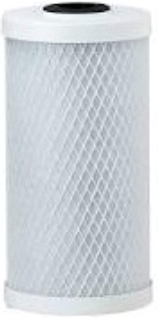 Carbon block whole home water filter, universal fit, compatible with EcoPure EPW4C and most major brand systems