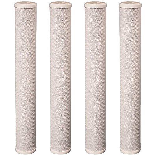 4-pack 20-inch replacement filter cartridges, compatible with Supera RIF-10