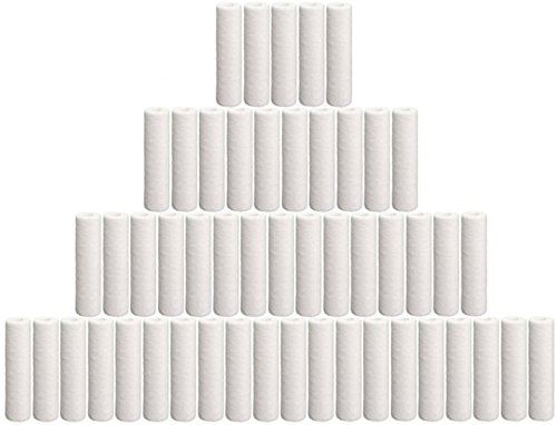 50-pack whole house sediment filters, 5 micron, 10 x 2.5 inches, compatible with Purtrex PX05-9-78
