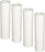 4-pack 10-inch carbon-wrap whole house water filters, compatible with DuPont 800 series WFPFC8002 systems