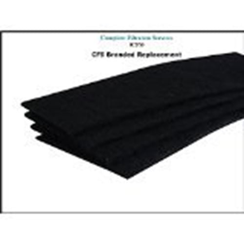 4-pack carbon filters, compatible with Fellowes AeraMax 100 air purifiers