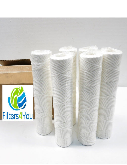 6-pack sediment filter cartridges, compatible with Kenmore 38478 and 4238478 refrigerator models