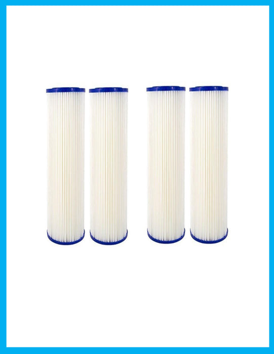 4-pack sub-micron post-filters compatible with Aquasana whole house water filter systems
