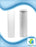 Replacement filter set, compatible with FXSVC, FXSLC, and Pentek P-250 whole house filter systems